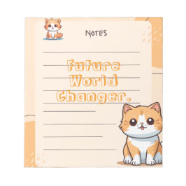 Bloco De Notas Red Blue Yellow Playful Kids Personalized Notepad