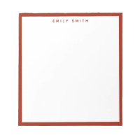 Red Simple Modern
