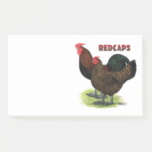 Bloco De Notas Redcaps Ingleses