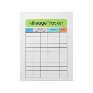 Bloco De Notas Registro de Viagens Simples para Negócios e Viagen