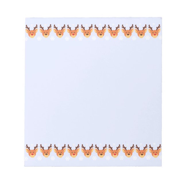 Bloco De Notas Reindeer (Frente)