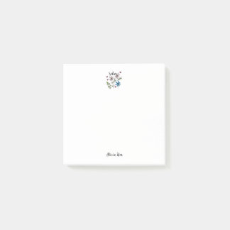 Bloco De Notas Relaxando os cuidados florais