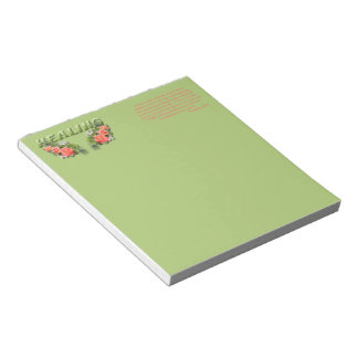 Bloco De Notas Reparo Verso