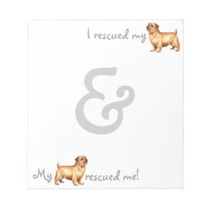 Bloco De Notas Resgate Norfolk Terrier