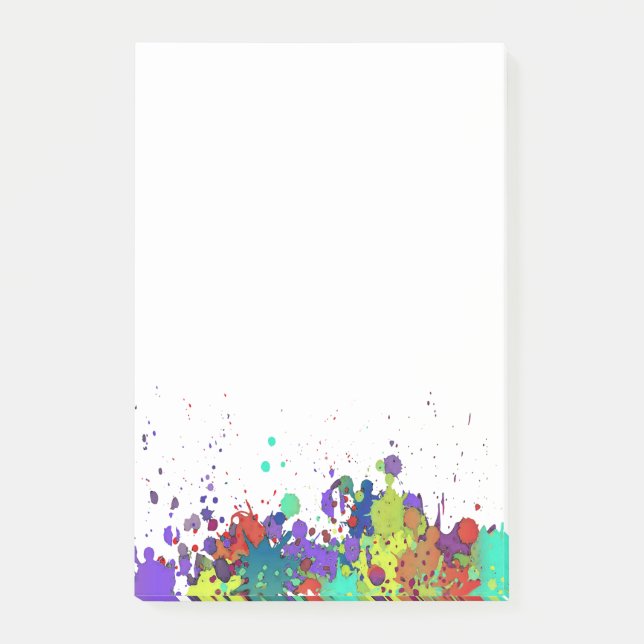 Bloco De Notas RESPINGO ENGRAÇADO DA COR MIM + seu backgr. & (Frente)