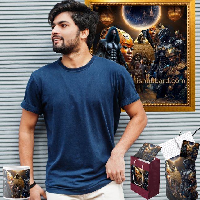 Bloco De Notas Restaurando A Dignidade Dos Nossos Ancestrais (Get the full collection at: https://bit.ly/BlackFutureZazzle)