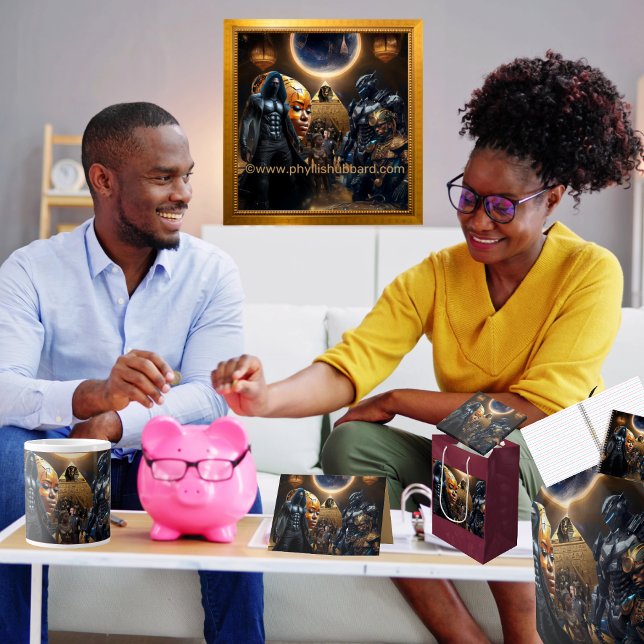 Bloco De Notas Restaurando A Dignidade Dos Nossos Ancestrais (Get the full collection at: https://bit.ly/BlackFutureZazzle)