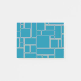 Bloco De Notas Retângulos do Teal