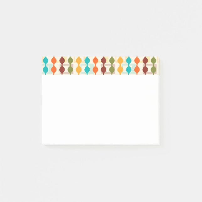 Bloco De Notas Retângulos e Cadeias (Frente)