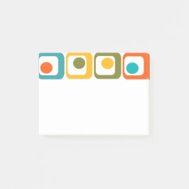 Bloco De Notas Retângulos Modernos do Século médio