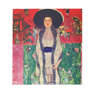 Bloco De Notas Retrato de Adele Bloch-Bauer II de Gustav Klimt