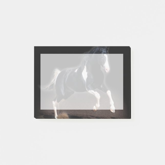 Bloco De Notas Retrato de Cavalo VIII (Frente)