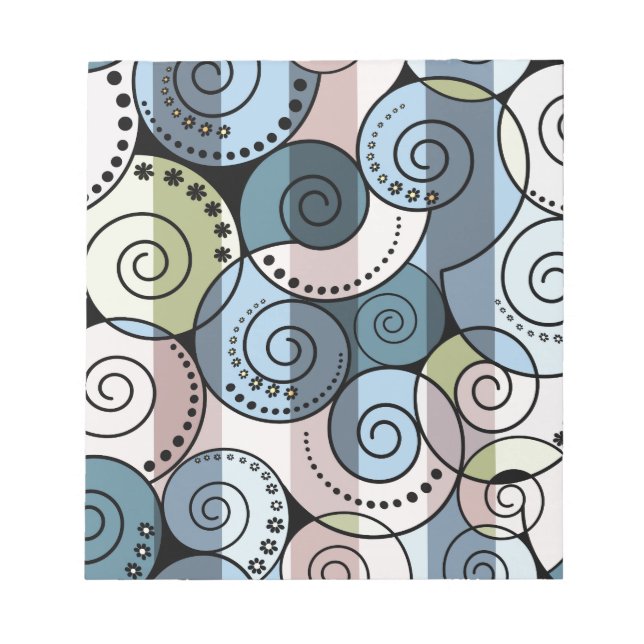 Bloco De Notas Retro, espiral (Frente)