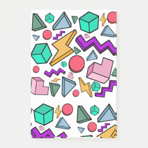 Bloco De Notas Retro estético da Vintage dos anos 80