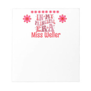 Bloco De Notas Retro Personalizado Na Minha Era Principal