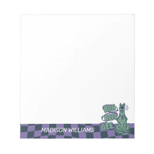 Bloco De Notas Retro Scooby "OMG"