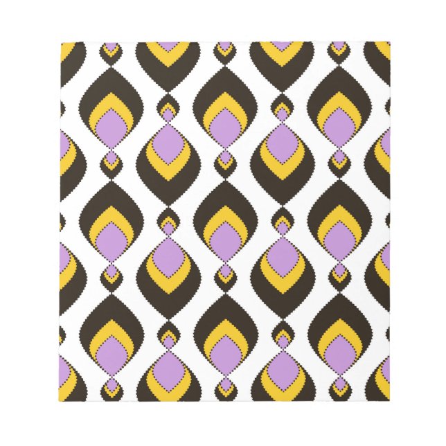 Bloco De Notas Retroativo, ornamento retrô (Frente)