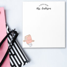 Retrólogo Bonito Engraçado Livro De Volta À Escola