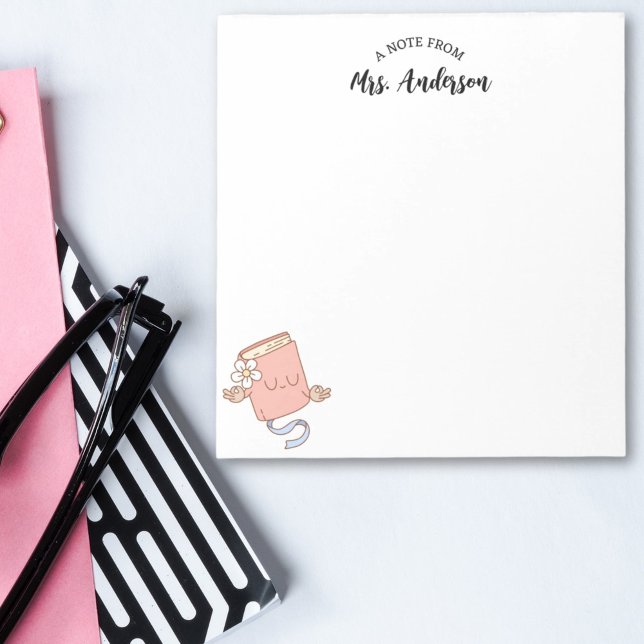 Bloco De Notas Retrólogo Bonito Engraçado Livro De Volta À Escola (Criador carregado)