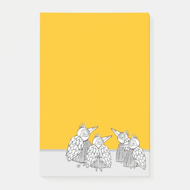 Bloco De Notas Reunião do Conselho de Apagamento de Aves Secas (Frente)