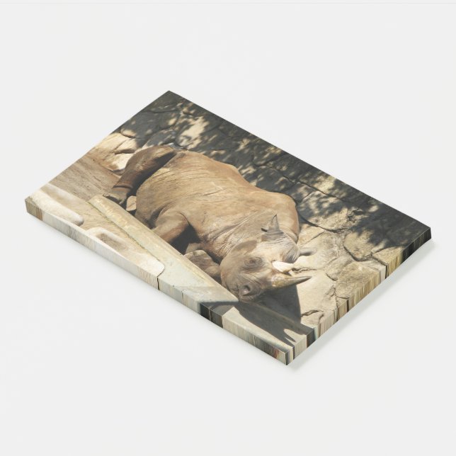 Bloco De Notas Rino Dormente (Inclinado)