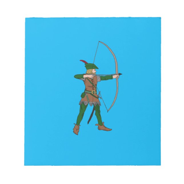 Bloco De Notas Robin Hood Notepad (Frente)