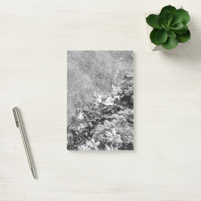 Bloco De Notas Rochas no mar, acima da vista 2 (Escritótio)