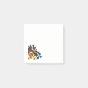 Bloco De Notas Rollerskates retro 80