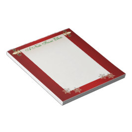 Bloco De Notas Rolo de Natal