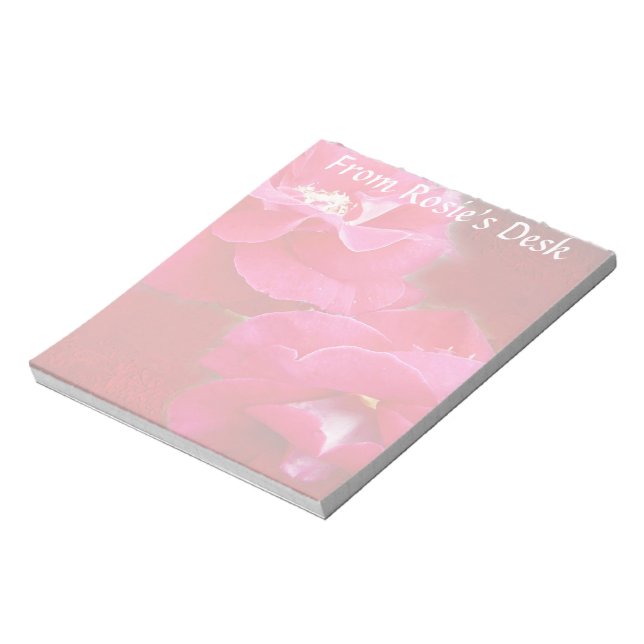 Bloco De Notas Romance e Rosas vermelhas (Invertido)