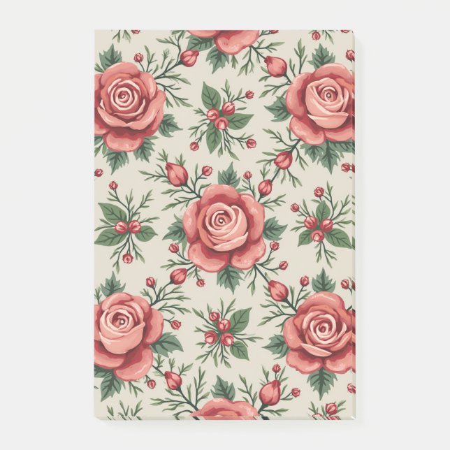 Bloco De Notas rosa (Frente)