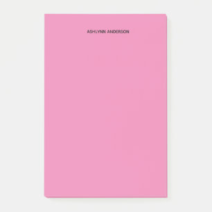 Bloco De Notas Rosa bonito