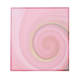 Bloco De Notas rosa doce