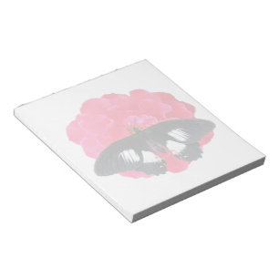 Bloco De Notas Rosa e Swallowtail
