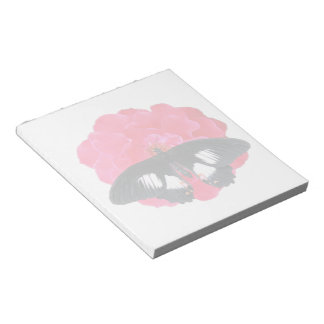 Bloco De Notas Rosa e Swallowtail
