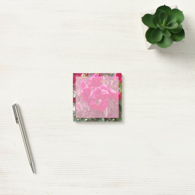 Bloco De Notas Rosa Glamourosa Post-it (Escritótio)