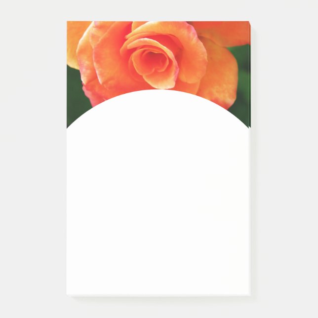 Bloco De Notas Rosa laranja  (Frente)