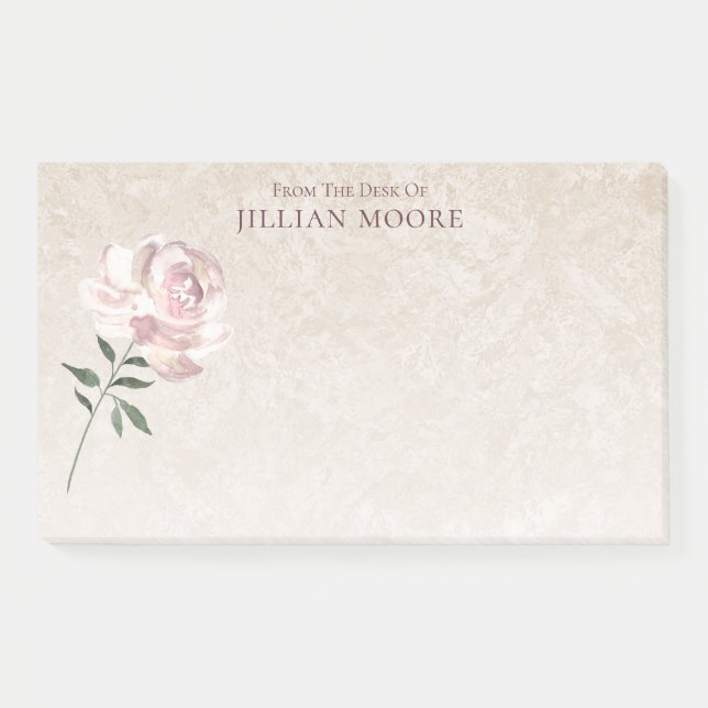 Bloco De Notas Rosa Rosa Rosa Rosa Rosa Em Sangue (Frente)