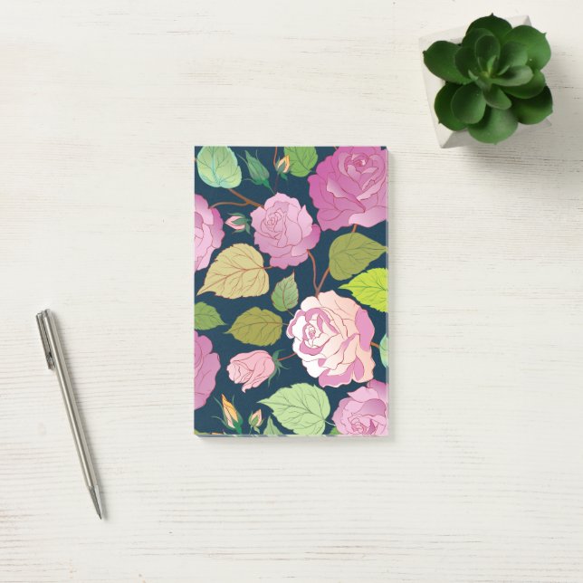 Bloco De Notas Rosas 16 (Escritótio)