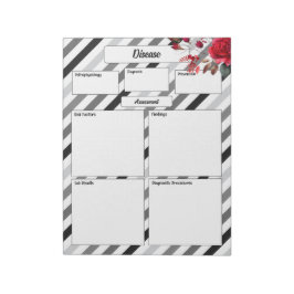 Bloco De Notas Rosas n Fitas _ Temp 1