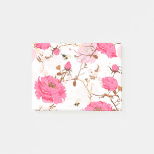 Bloco De Notas Rosas rosadas