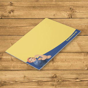 Bloco De Notas Rosie the Riveter Notepad