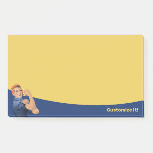 Bloco De Notas Rosie the Riveter Posta-it Notas