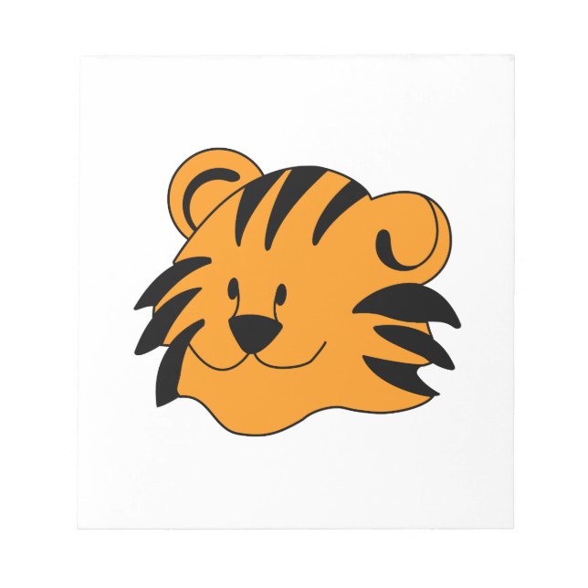 Bloco De Notas Rosto de Tigre (Frente)