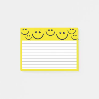 Bloco De Notas Rosto Feliz