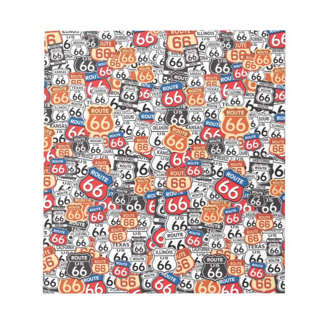 Bloco De Notas Rota 66 (Frente)