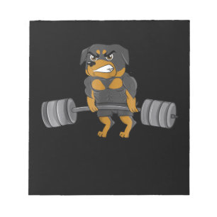 Bloco De Notas Rottweiler - Cão-de-Criança