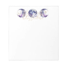 Roxo da Lua Tripla e Dourado