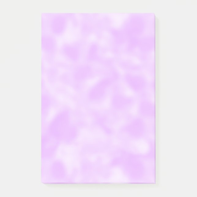 Bloco De Notas Roxo e branco Mottled (Frente)