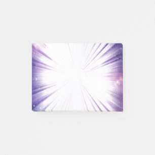 Bloco De Notas Roxo Galáctico
